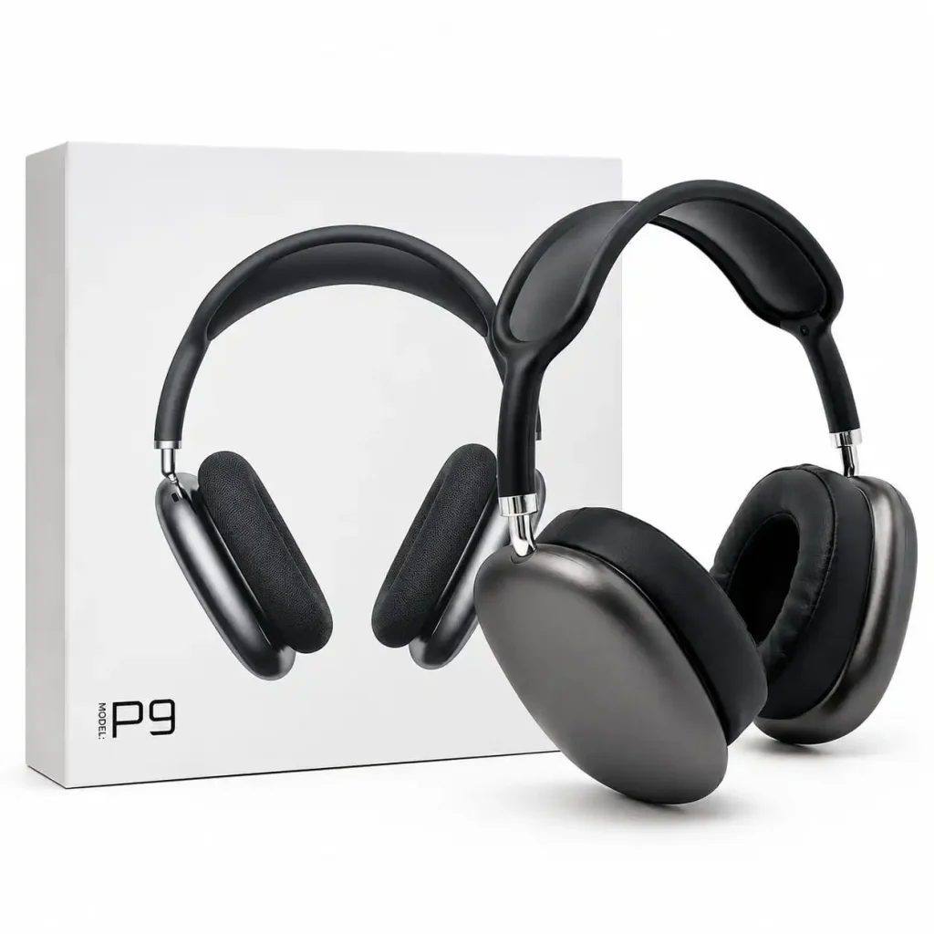 P9 Premium Wireless P9 Wireless Bluetooth Headphones - Over Ear Black